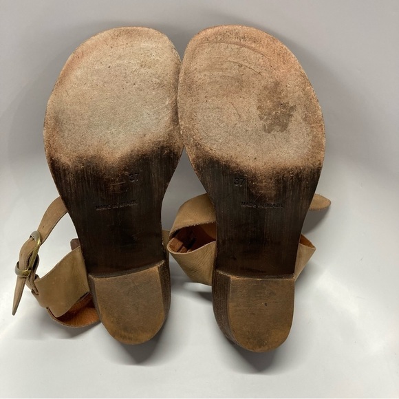 Chocolat Blu leather sandals size 37 - Picture 6 of 8